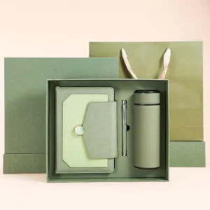 High-End Customized Gift Box with Water Cup and Pen